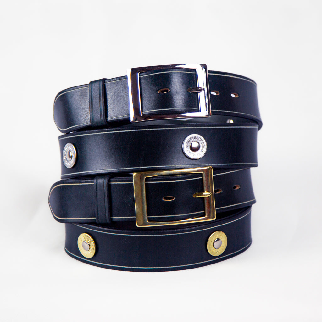 Black Sedgwick Cartridge Studded Belt – Black Antler Designs